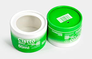 圓筒化妝品紙罐包裝，看起來有點“另類”