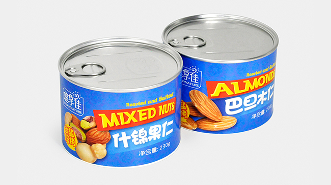 金屬易拉蓋紙罐包裝 金屬易拉蓋紙罐包裝