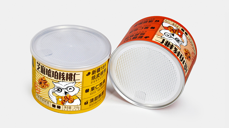 哪一種紙罐包裝更適合休閑食品？
