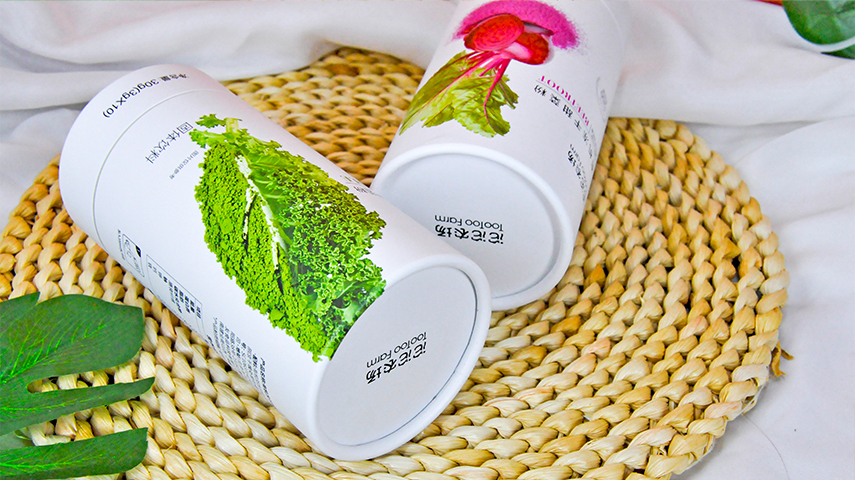 蔬菜粉紙罐包裝